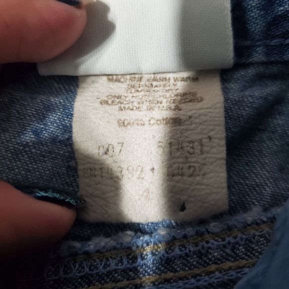 Vintage 90's Carlyle High Waist Denim Skirt - Picture 5 of 6